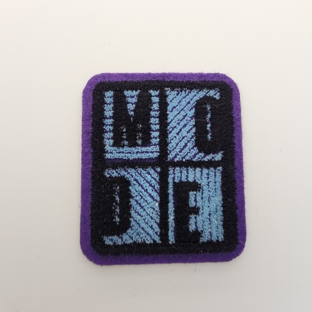 街頭拼貼MODE 牙刷繡淺藍