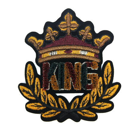復古貴族風尚KING 牙刷繡