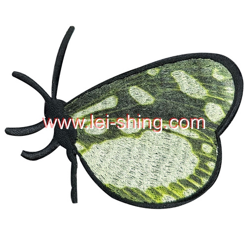 漸變半邊蝴蝶-綠色