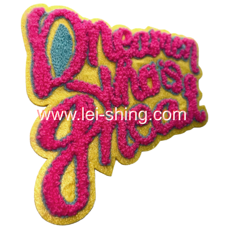 霓虹風格・絨線刺繡