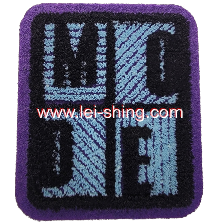 街頭拼貼MODE 牙刷繡淺藍